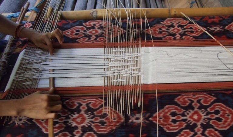 Looking for traditional textiles in Bali? Head to Threads of Life – a fair trade gallery & workshop in Ubud