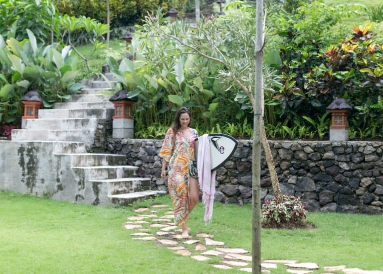 Surf, stretch & chill at Pelan Pelan – a totally flexible, family-run Bali retreat that’s taking things back to basics