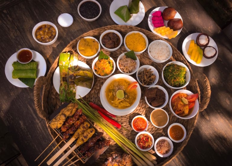 Head to Warung Nia for a taste of traditional Balinese dishes in the heart of Seminyak