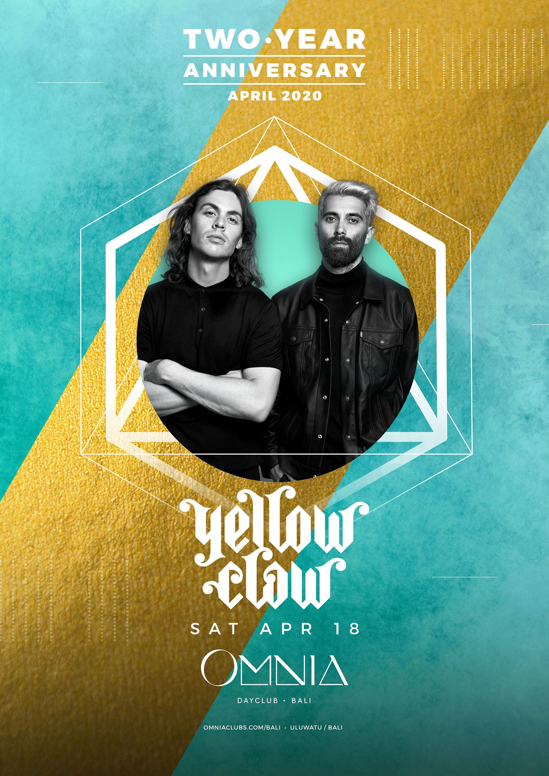 OMNIA Bali Two Year Anniversary with Yellow Claw