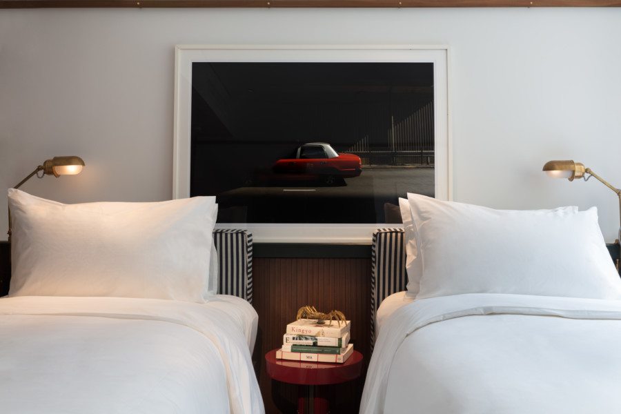 The Fleming Wan Chai staycation hotel bedroom