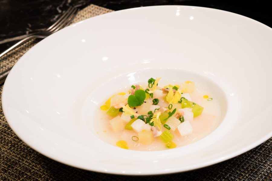 Arcane Restaurant European Hong Kong dining SCALLOPS
