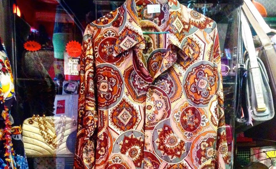 fashion boutiques in Central BANG BANG 70S vintage shirt