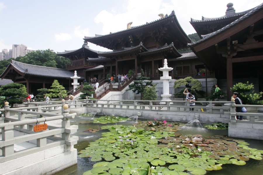 Buddhist temple Hong Kong Chi Lin Nunnery