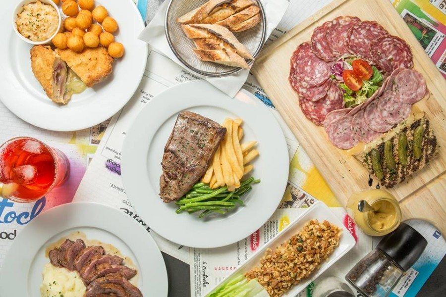 French restaurants in Hong Kong French cuisine La Cantoche flat lay of dishes