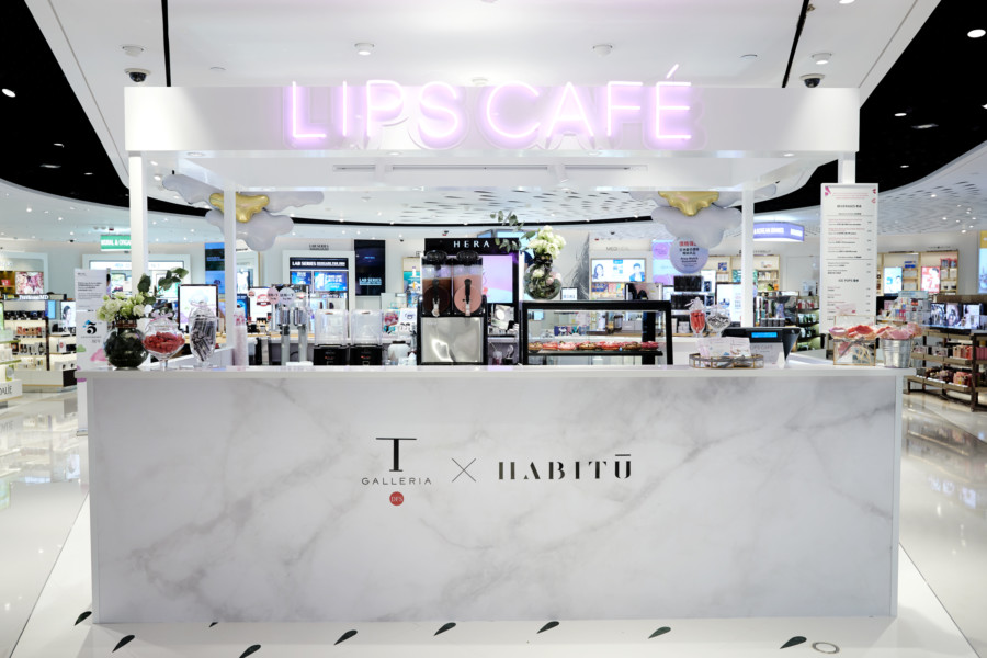 Lips Cafe popup at T Galleria Beauty by DFS at Hysan Place, Causeway