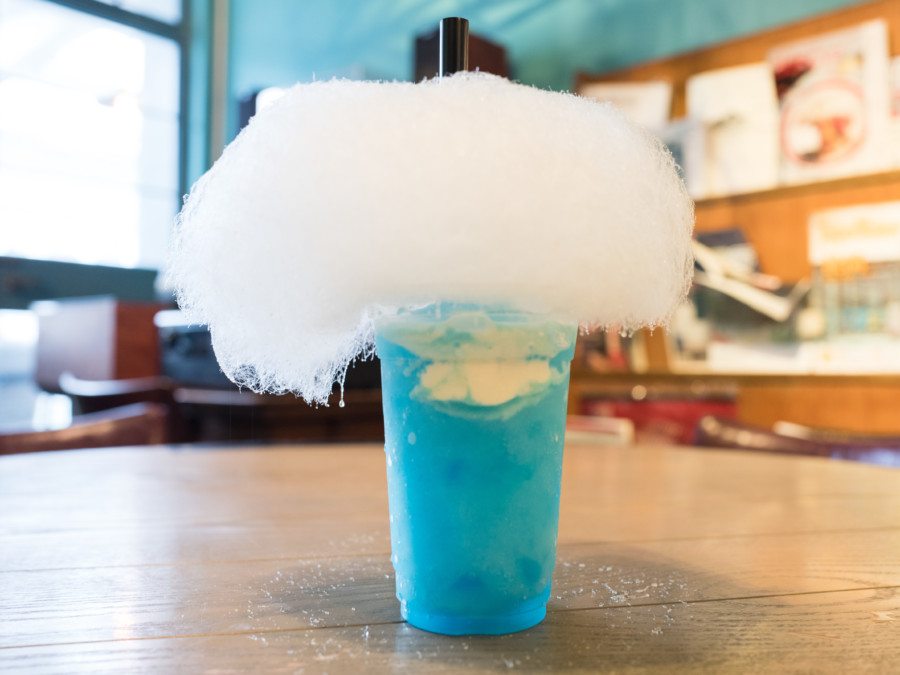Walk Over the Cloud Garden Meow Cafe Instagram