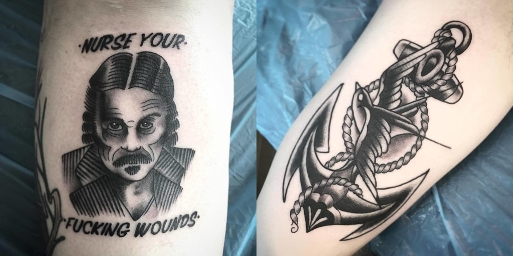BLACKOUT Tattoo