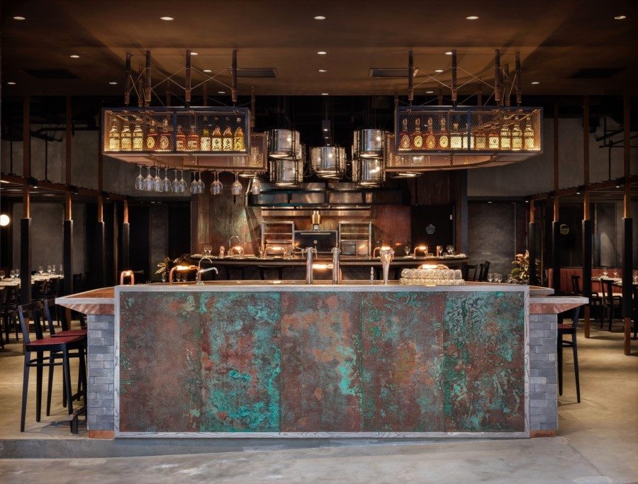 Nate Green interview interior of Rhoda restaurant