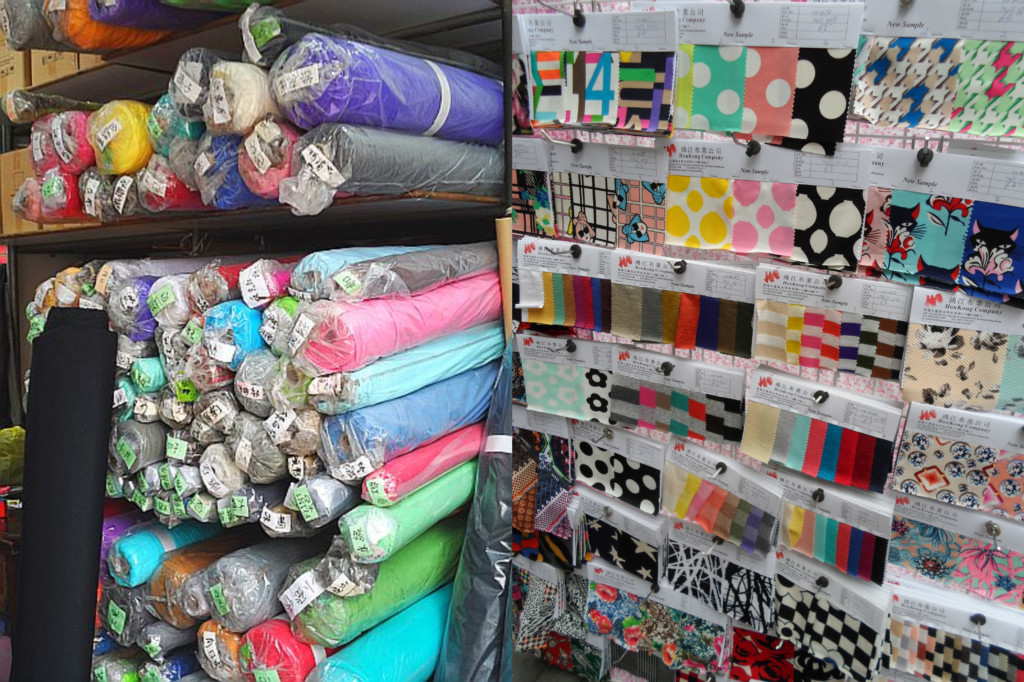 Yen Chow Fabric Market Hong Kong