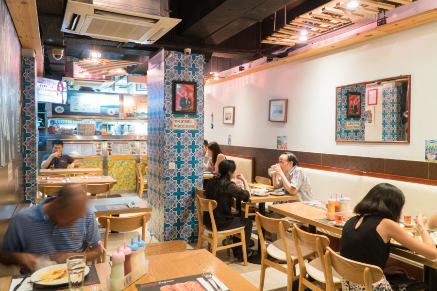 Halal restaurants in Hong Kong Halal food Istanbul Express Turkish Restaurant interiors
