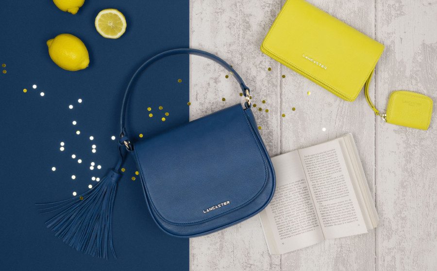 shop bags in Hong Kong LANCASTER blue bag
