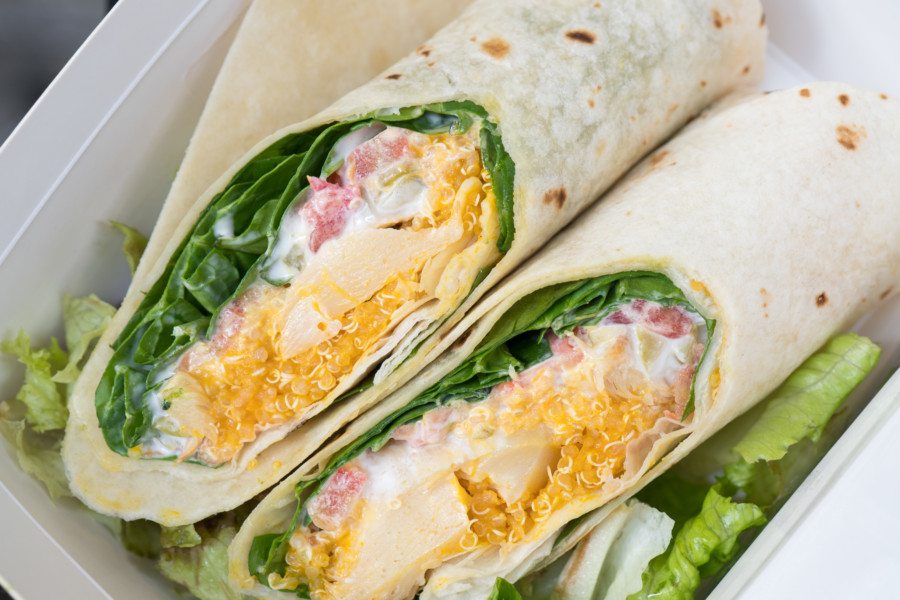 vegan vegetarian burger Sheung Wan burger wrap