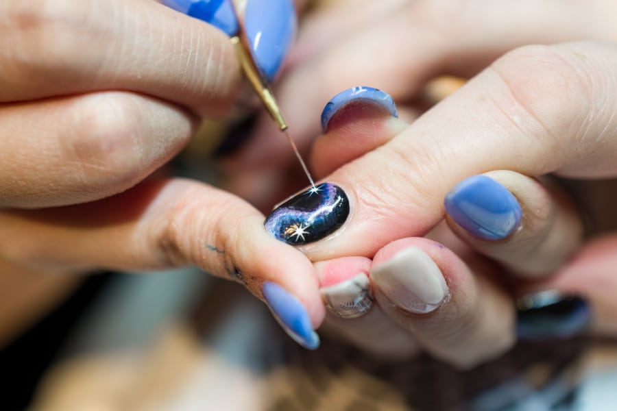 Manicure review: We go interstellar with hand-painted galaxy nail art from Eightyeight in Central