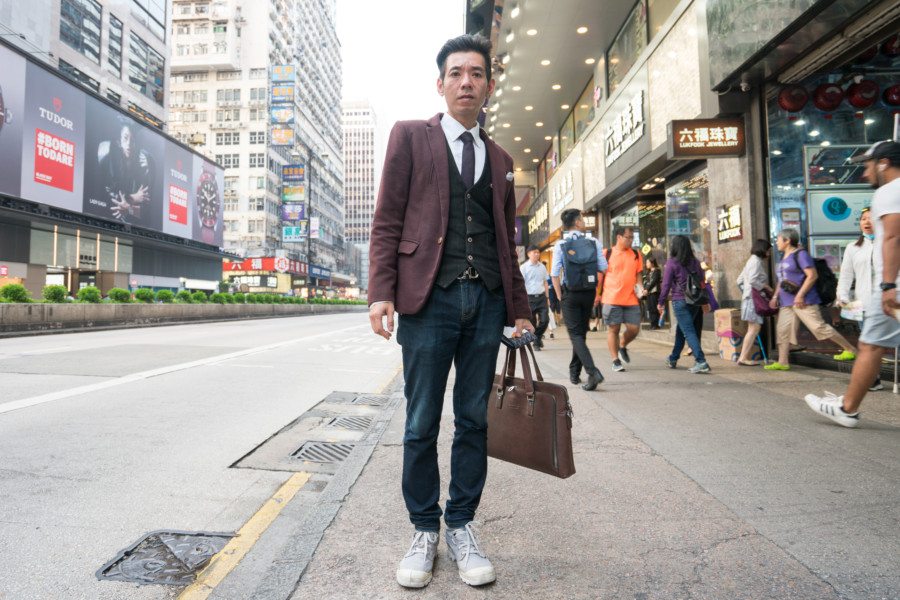 mong kok pop culture man in a suit