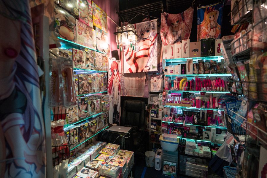 sex shops in Hong Kong Joyful night interior
