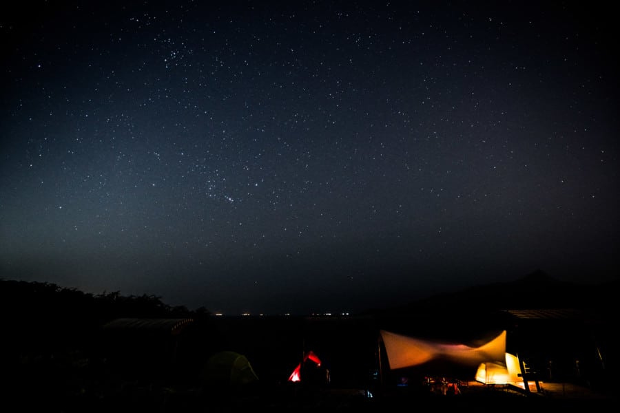 stars Tap Mun camping