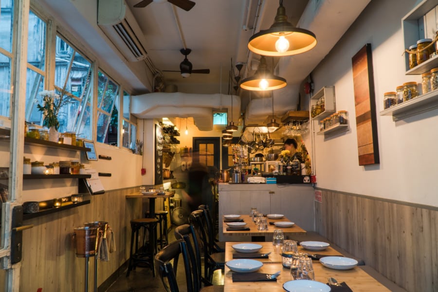 Blacksalt Hong Kong interior