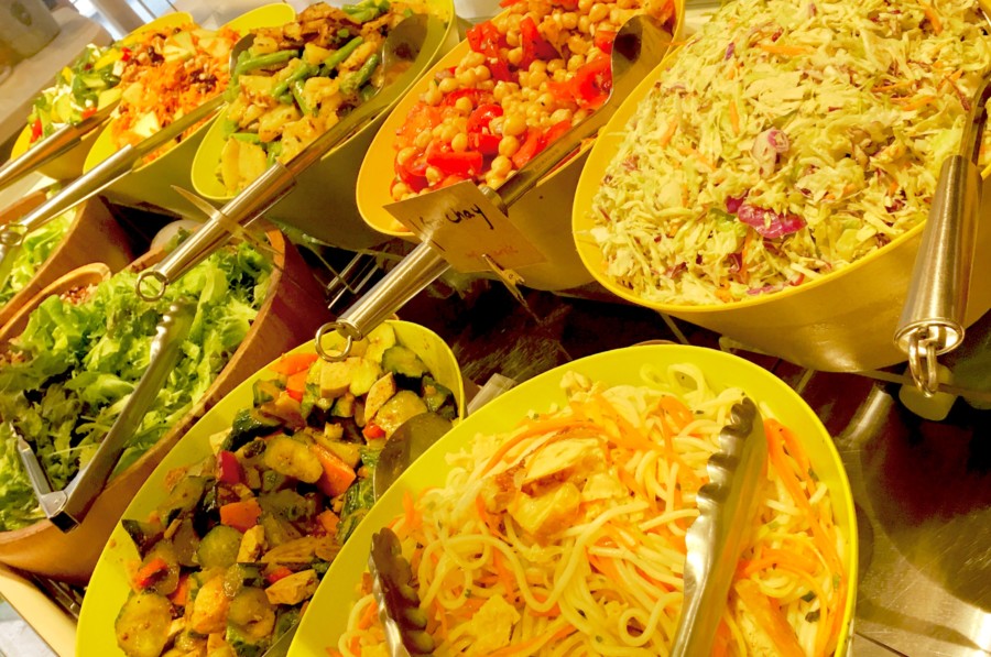 Fresca salads in Hong Kong healthy salads vegan vegetarian restaurants in Central
