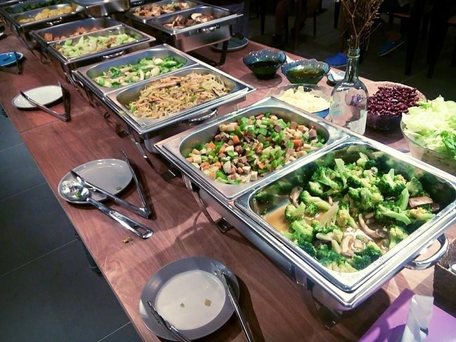 Ahimsa Buffet vegan vegetarian restaurants in North Point