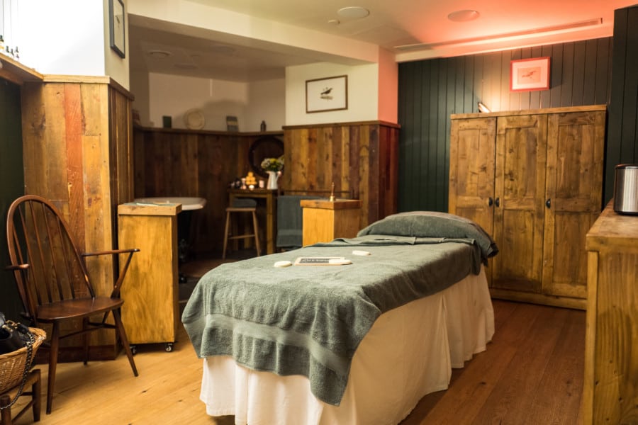 Lush Spa central treatment room