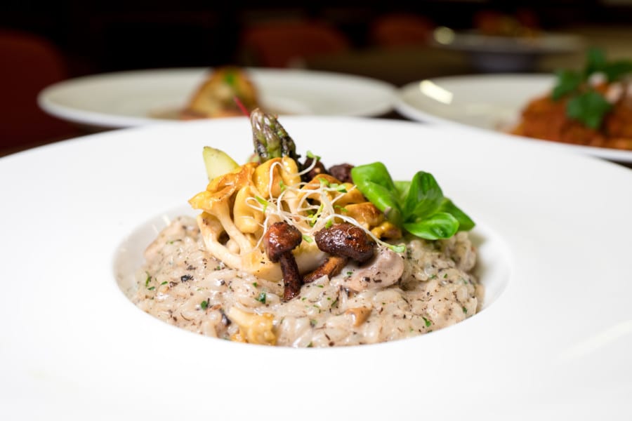 Mirror & Vegan Concept vegan vegetarian restaurant Hong Kong risotto