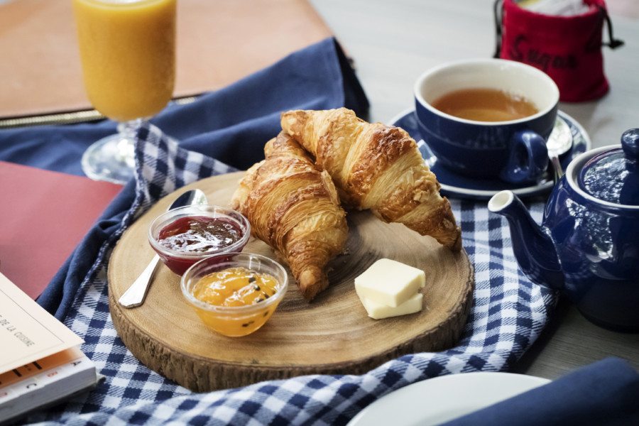 best brunch in Hong Kong ON Dining croissants
