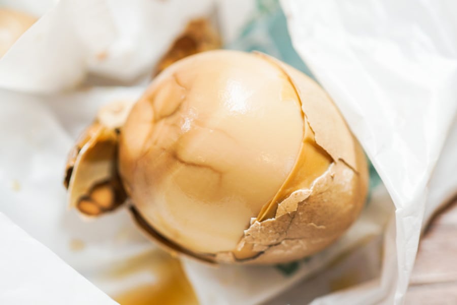 street food Tea Egg