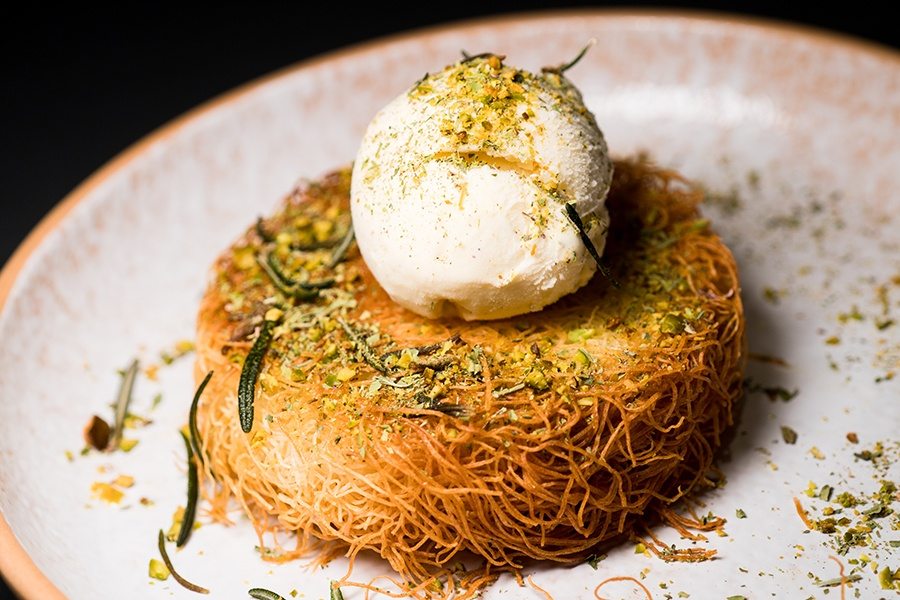 FRANCIS new restaurant Wan Chai knafeh dessert