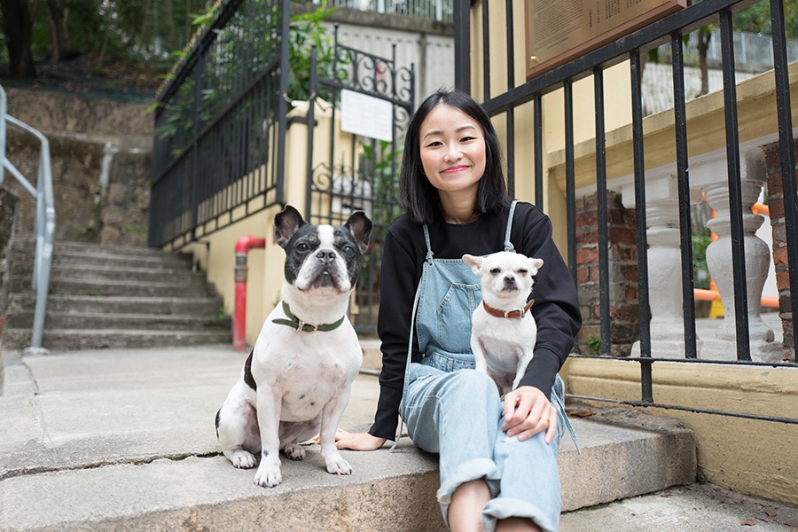 Meimei and Snowy Sheung Wan