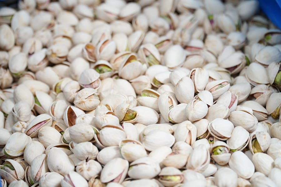Chinese New Year food pistachios