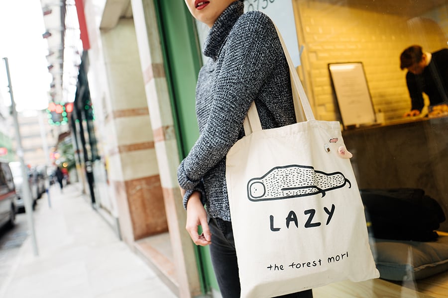 The Forest Mori Claudia Lam Hong Kong Perth Etsy tote bag