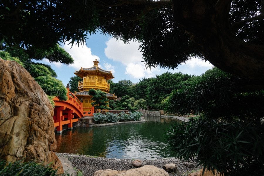 Chi Lin Nunnery Pavillion