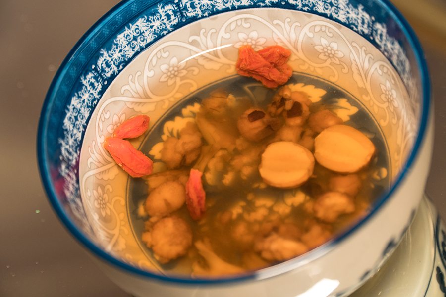 Chill steam steam therapy sweet vegan soup