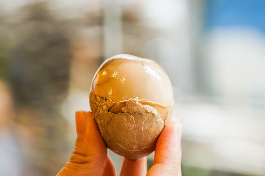 Hong Kong eggs tea eggs