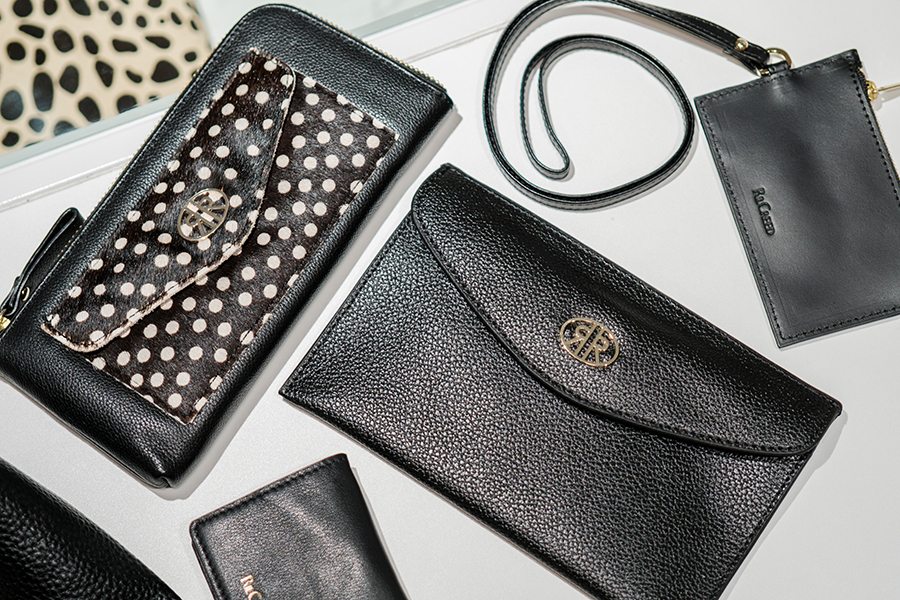 RIL CREED small leather goods black