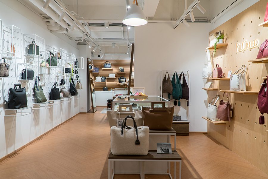 Ril Creed interior of Causeway Bay store