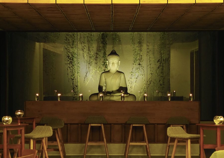 The Bale Phnom Penh Cambodia resort Theato restaurant interior