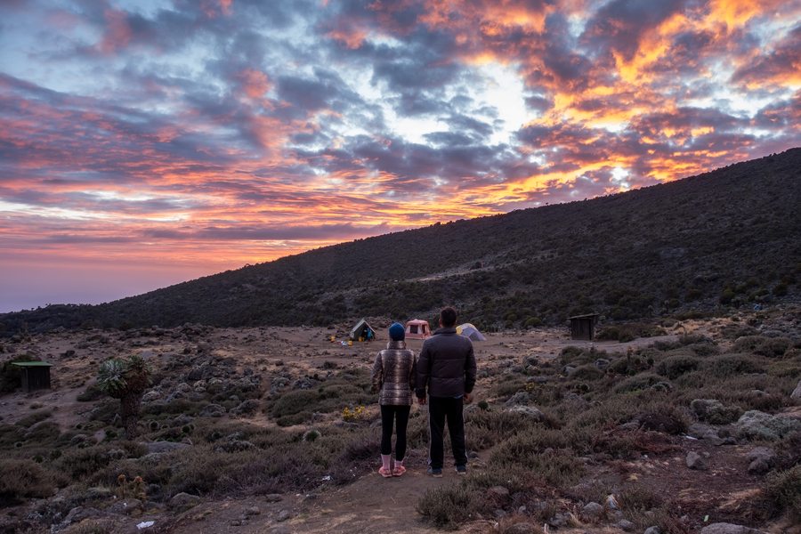 climbing Mount Kilimanjaro Melanie Cox and Glenn Cox