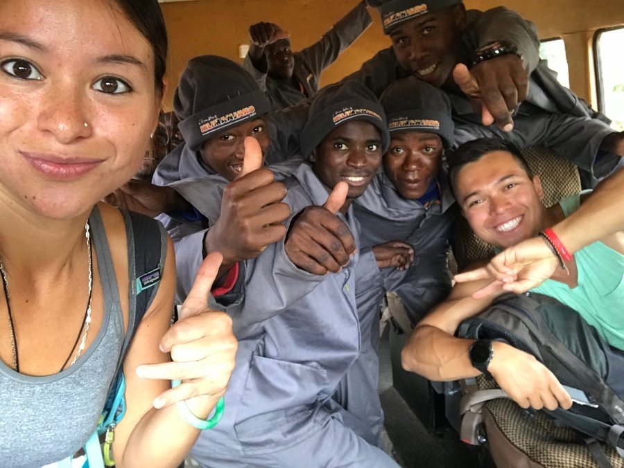 climbing Mount Kilimanjaro Melanie Cox porters and guide