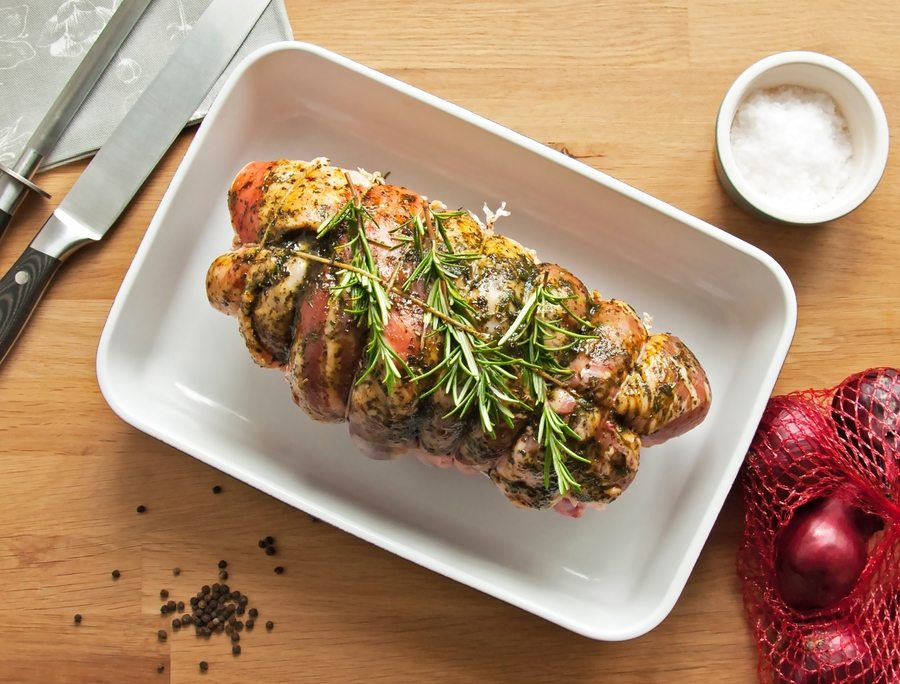 farmer's market meat delivery roast lamb