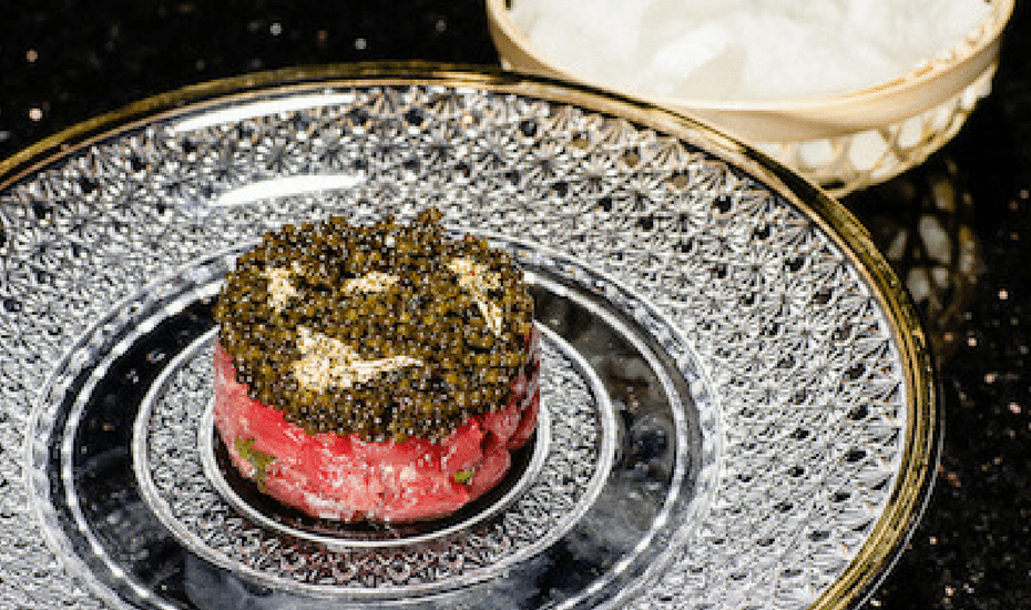 haku x kaviari caviar tasting hong kong april 2018