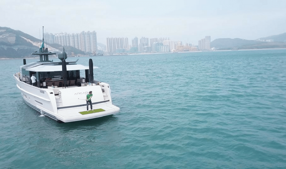 metal yacht golf hong kong april 2018