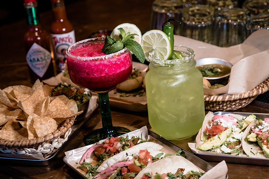 We tried Agave Central and found lots of vegetarian options at the new Mexican restaurant