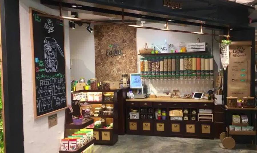 Edgar waste-free groceries in Hong Kong