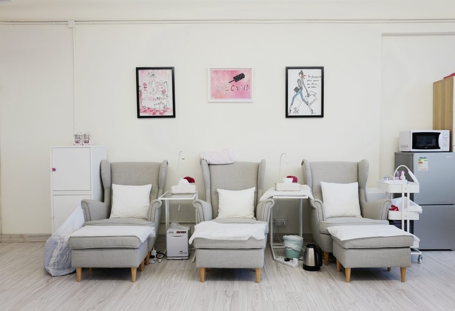 nail cabin causeway bay nail salon interior