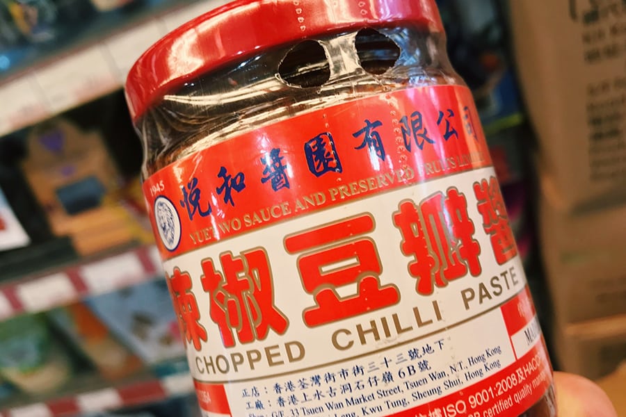Doubanjiang famous sauces in Hong Kong