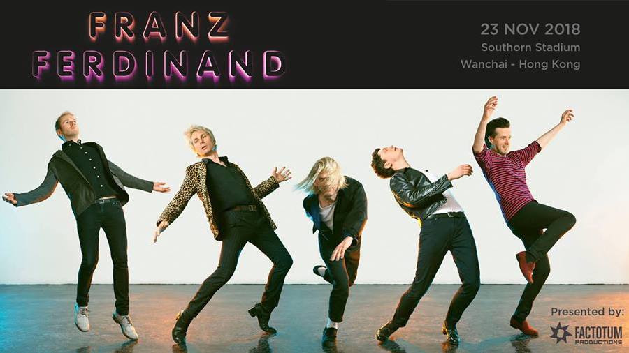 Franz Ferdinand live in Hong Kong concerts gigs rock music