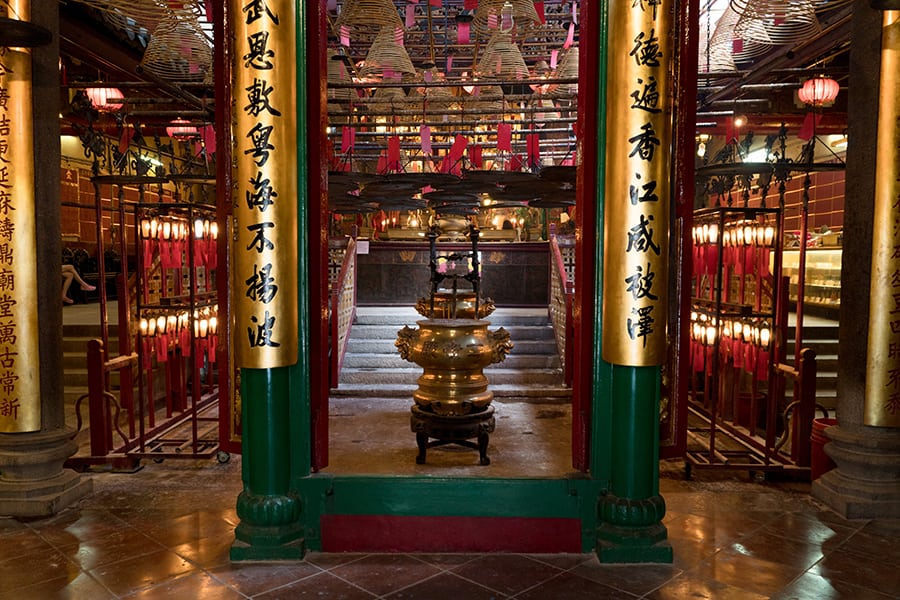 Man Mo Temple Sheung Wan temples in Hong Kong Chinese temples