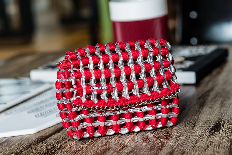 Womb Hong Kong Red coin purse by Wyrob